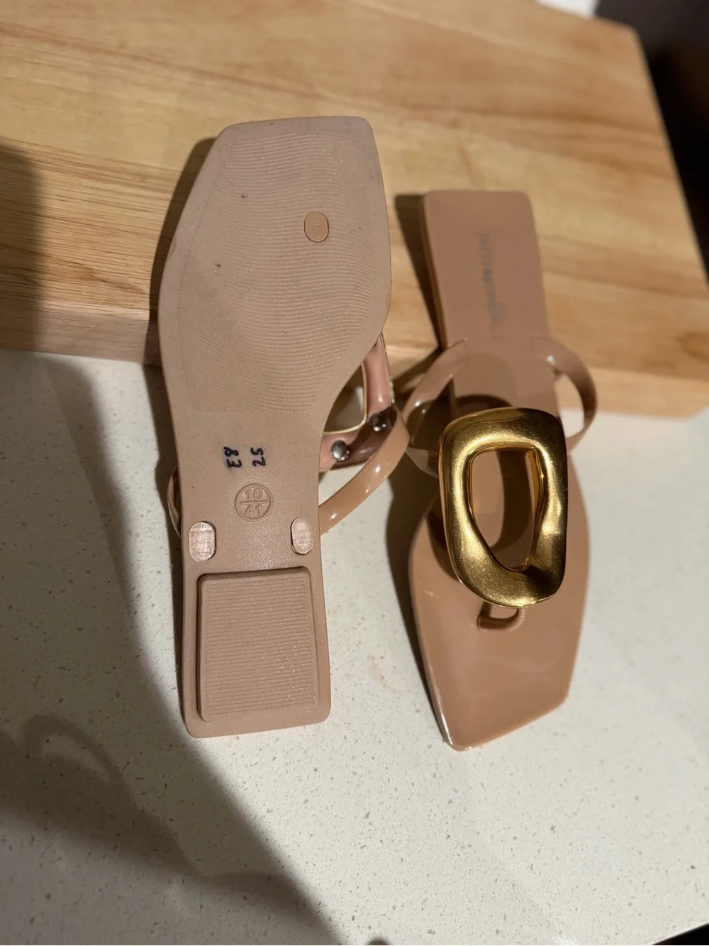 Jeffrey Campbell Linques Sandal Size 10